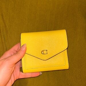 Light yellow BRAND NEW Coach Wallet